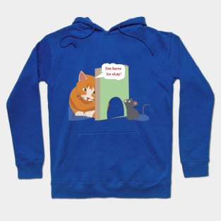 Cat and mouse Hoodie